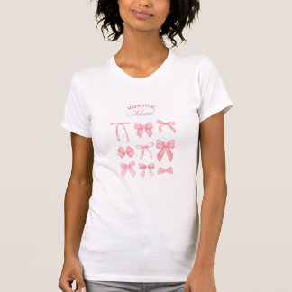 Made to Be Adored – Pink Bow Collection T-Shirt
