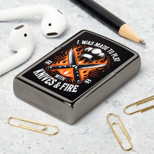 Made To Play With Knives Zippo Lighter