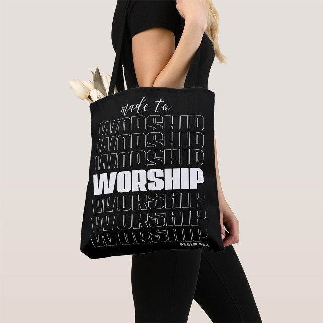 Made To Worship Tote Bag (Creator Uploaded)