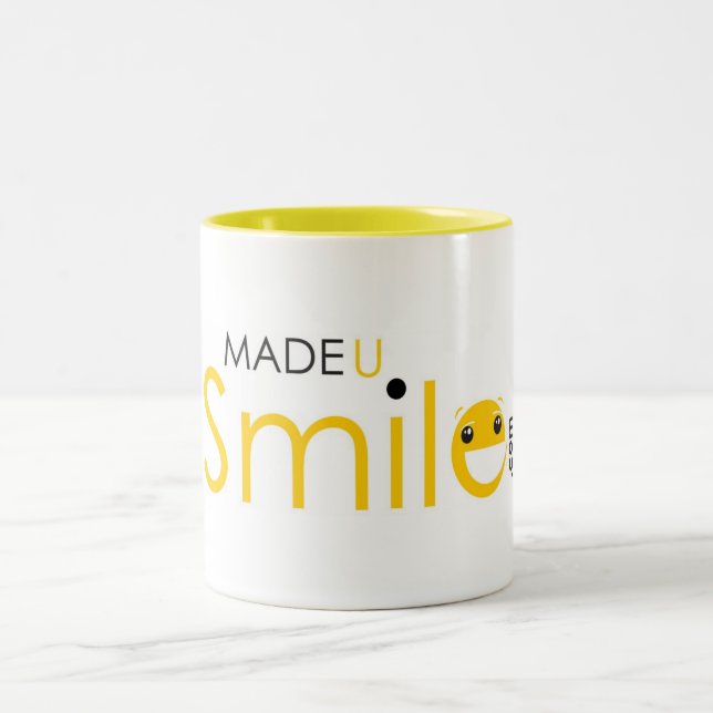 Made U Smile.com Coffee Mug (Center)