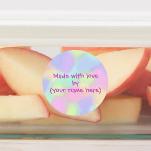 Made With Love By Personalized Labels