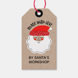 Made with love Christmas Gift Tag