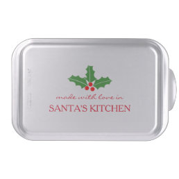 Made with love Christmas Holiday baking cake pan