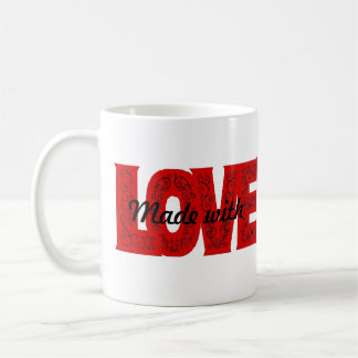 Made With Love Coffee Tea Mug
