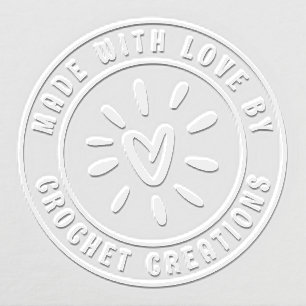 Made With Love Craft Crafters Small Business Embosser