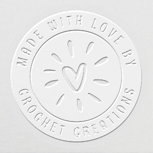Made With Love Crafts Crafters Small Business Embosser