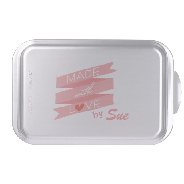 Made with Love Customized Cake Pan (Front)