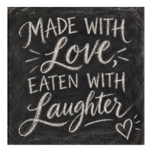 Made With Love, Eaten With Laughter Acrylic Print