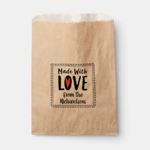 Made With Love Favor Bag