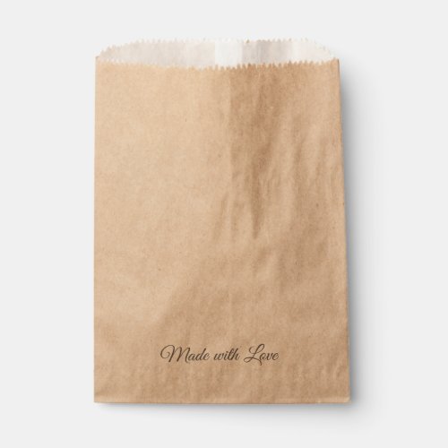 Made with Love Favor Bag