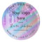 made with love holograph drips add your logo