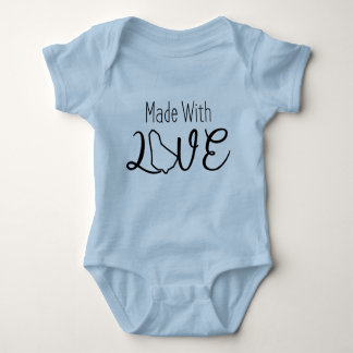Made with Love (in Barbados) Baby Bodysuit