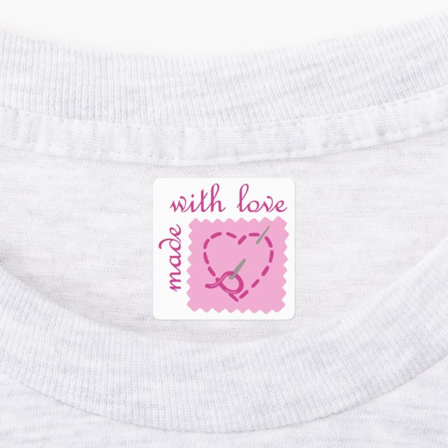 Made With Love Kids' Labels (Affixed)