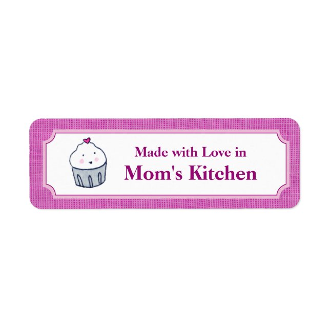 Made with Love Label (Front)