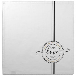 Made with Love Minimalist Rising Dough Cover & Cloth Napkin
