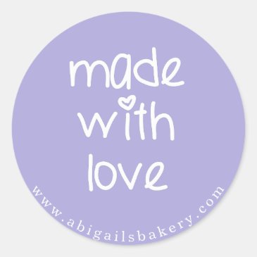 Made with love - Personalized Custom Color