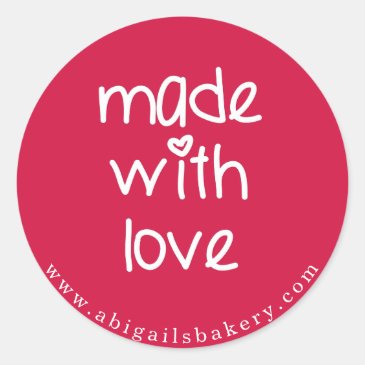 Made with love - Personalized Custom Color