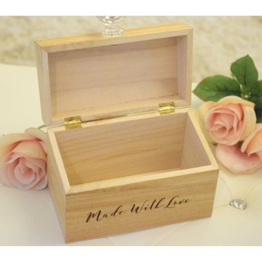 Made with Love Recipe Box (Inside)