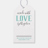 Made with Love and Bad Words Handmade Funny Gift Tags