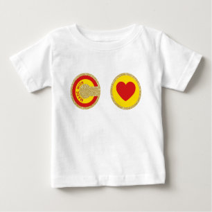 Made with Love (Spiritual Symbolism) (© Mira) Baby T-Shirt