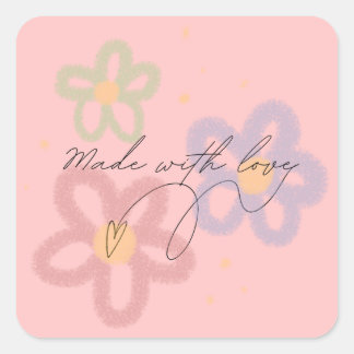 Made With Love Sticker