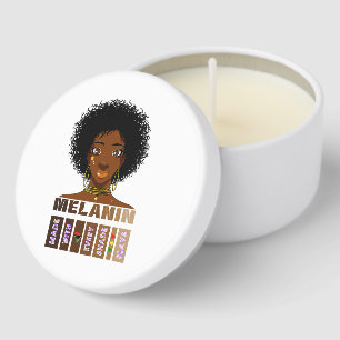 Made With Melanin Every Shade Slays Mini Candle Favors