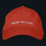 Made You Look Red Hat<br><div class="desc">Made you look red hat.</div>