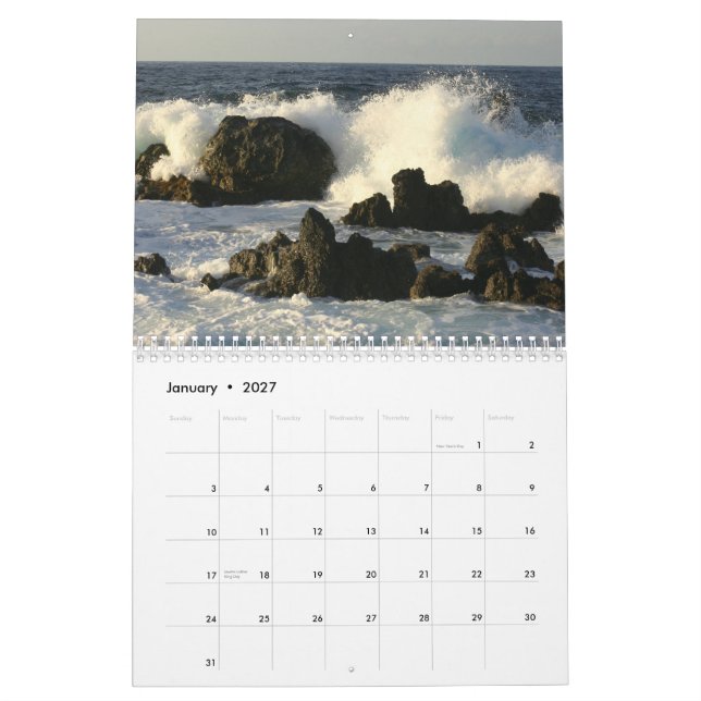Madeira 2011 calendar (Jan 2027)
