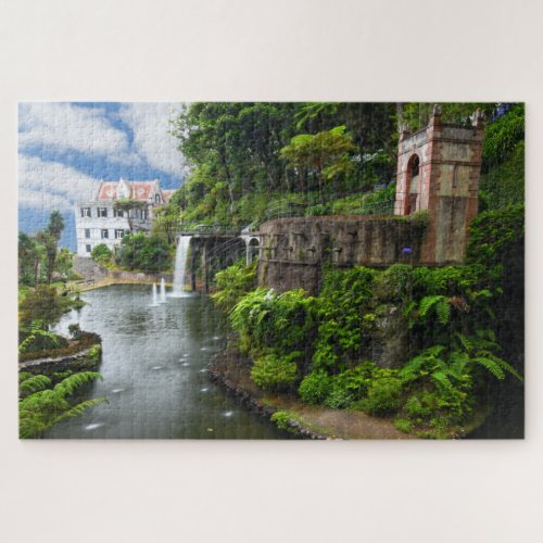 Madeira Botanical Garden The Real Portugal Jigsaw Puzzle