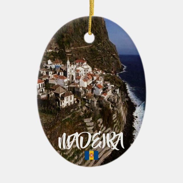 Madeira Christmas Ornament (Front)