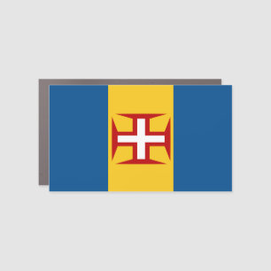 Madeira Flag Car Magnet