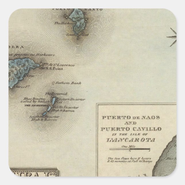 Madeira Ids Square Sticker (Front)