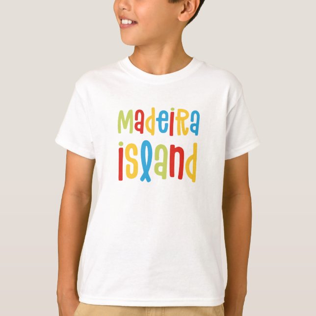 Madeira Island Boy T-Shirt (Front)