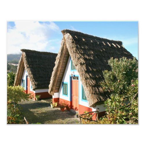 Madeira Island photo with Santanas Typical Houses