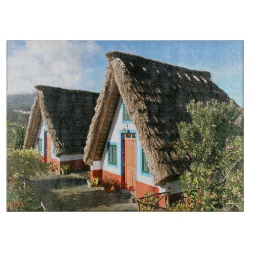 Madeira Island photo with Santanas Typical Houses Cutting Board