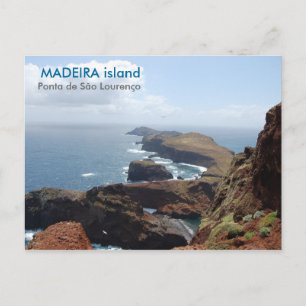 Madeira island, Ponta de São Lourenço Postcard