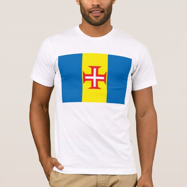 Madeira Islands Flag T-shirt (Front)