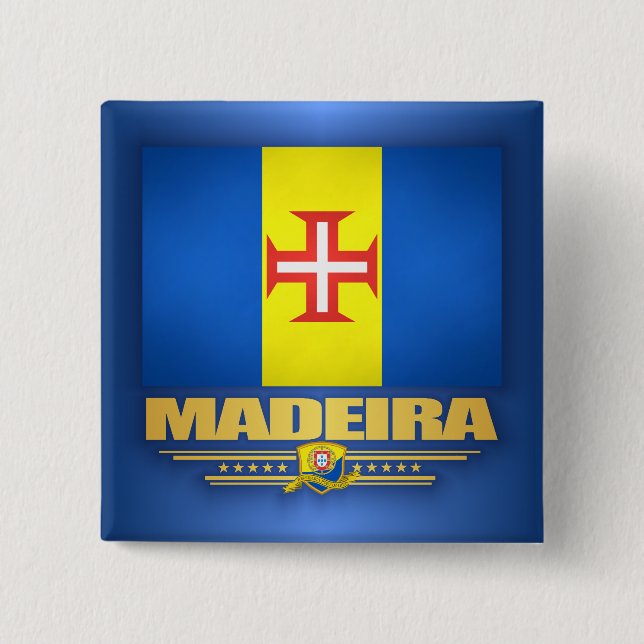 Madeira Pinback Button (Front)