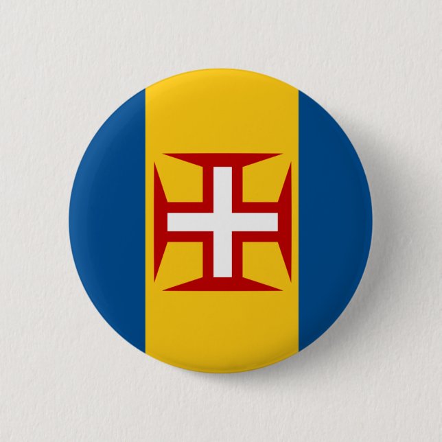 madeira pinback button (Front)
