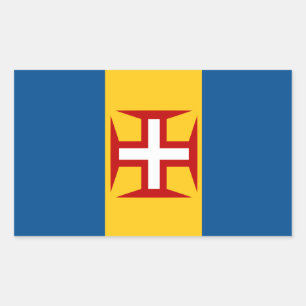 Madeira Portugal Flag Sticker