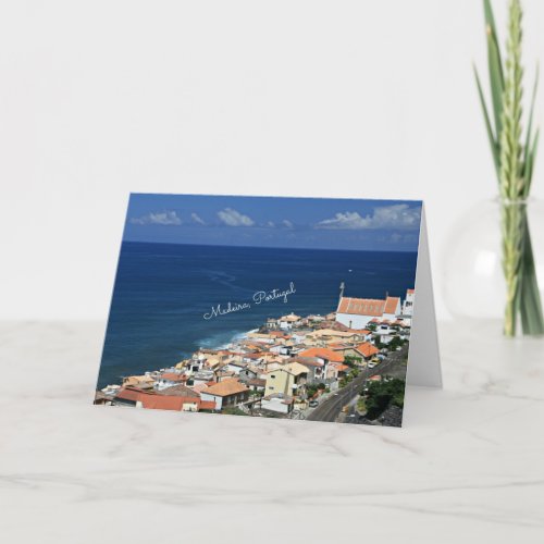 Madeira Portugal Landscape Card