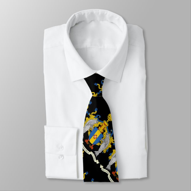 Madeira Portugal Neck Tie (Tied)