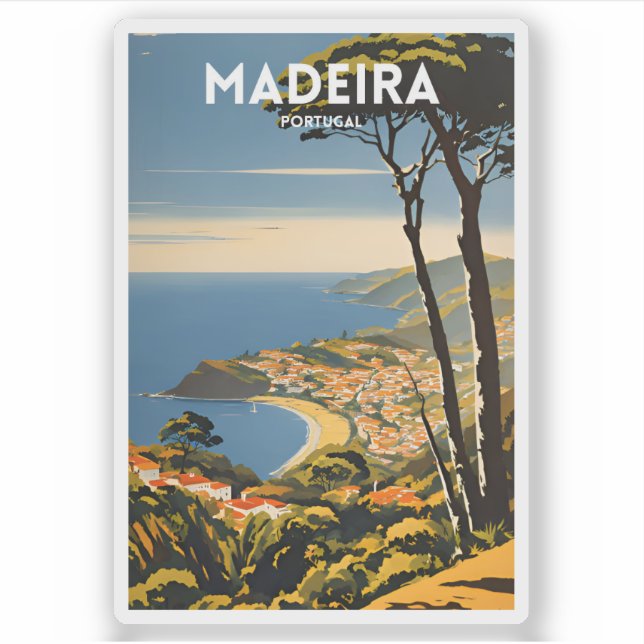 Madeira Portugal Sticker (Front)