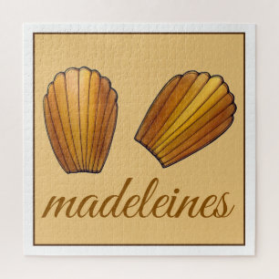 Madeleine French Pastry Chef Pâtisserie Cakes Jigsaw Puzzle