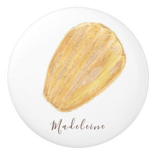 Madeleine watercolor ceramic knob