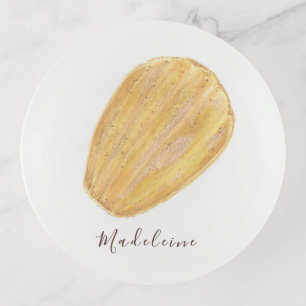 Madeleine watercolor trinket tray