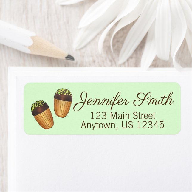 Madeleines French Pastry Chef Pâtisserie Bakery Label (Insitu)