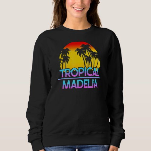 Madelia Minnesota Funny Ironic Weather Sweatshirt