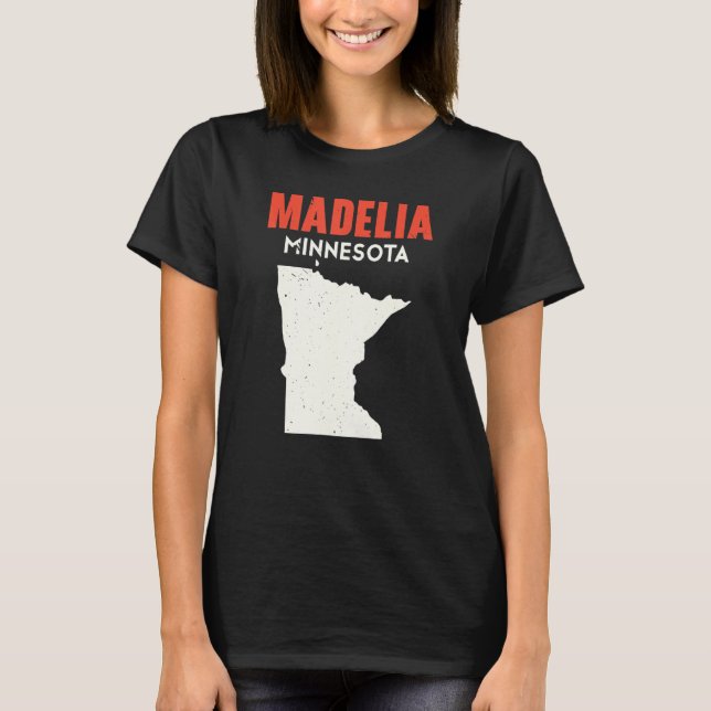 Madelia Minnesota USA State America Travel Minneso T-Shirt (Front)