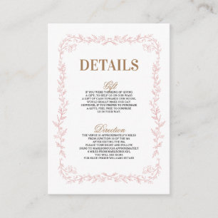 Madeline Classic Enclosure Cards